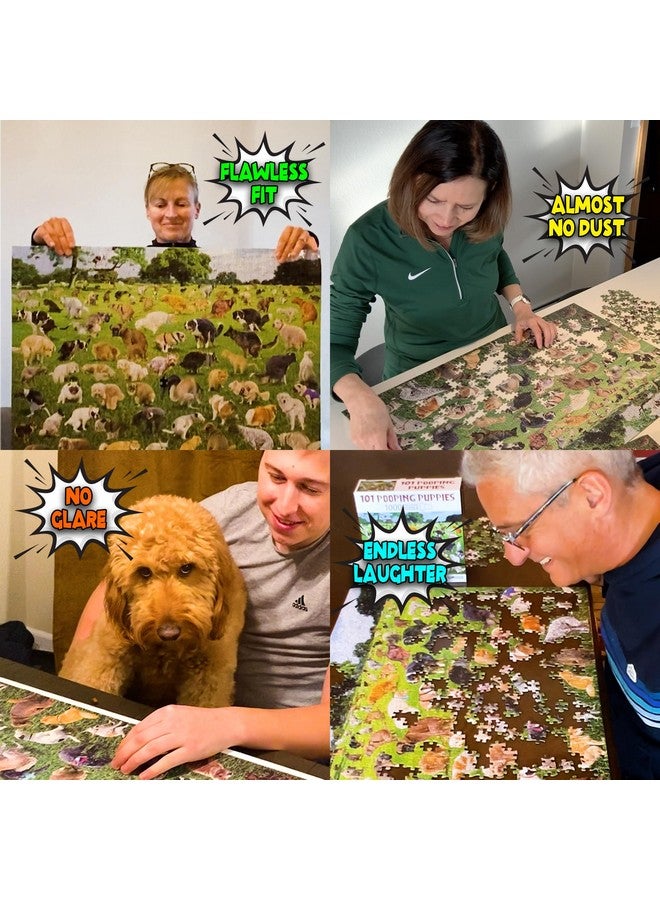 Funwares Original 101 Pooping Puppies - Hilarious 1000 Piece Jigsaw Puzzle - Perfect White Elephant Gag Gift - Funny Dog Pooping Puzzle for Adults and Kids - Image 4