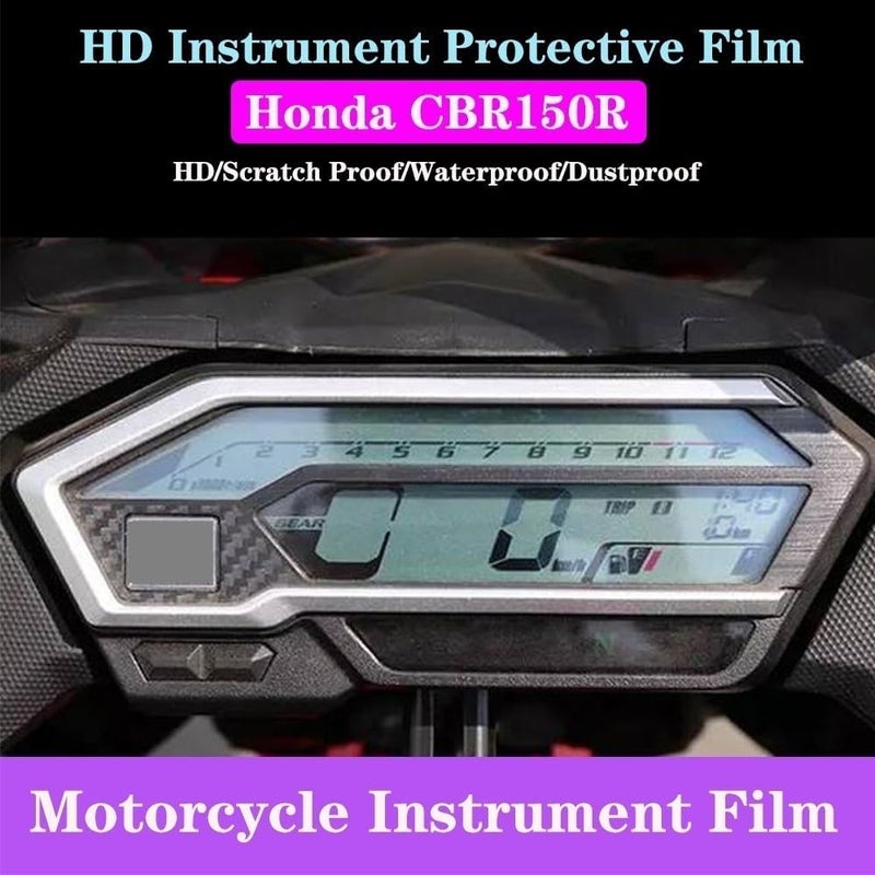 Yurefax Motorcycle Dashboard Screen Protector for CBR150R and Winner X150 - Image 2