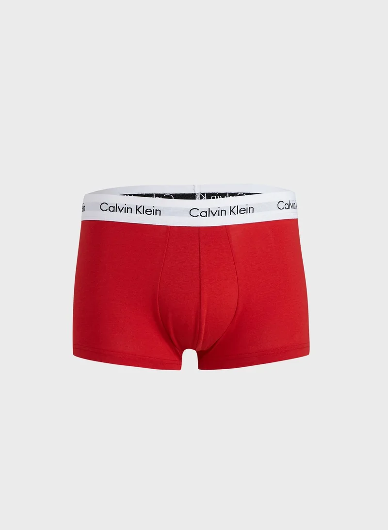 CALVIN KLEIN 3 Pack Logo Band Trunks