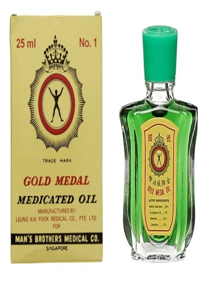 GOLD MEDAL - Medicated Gold Medal Oil 25 ml - Image 1