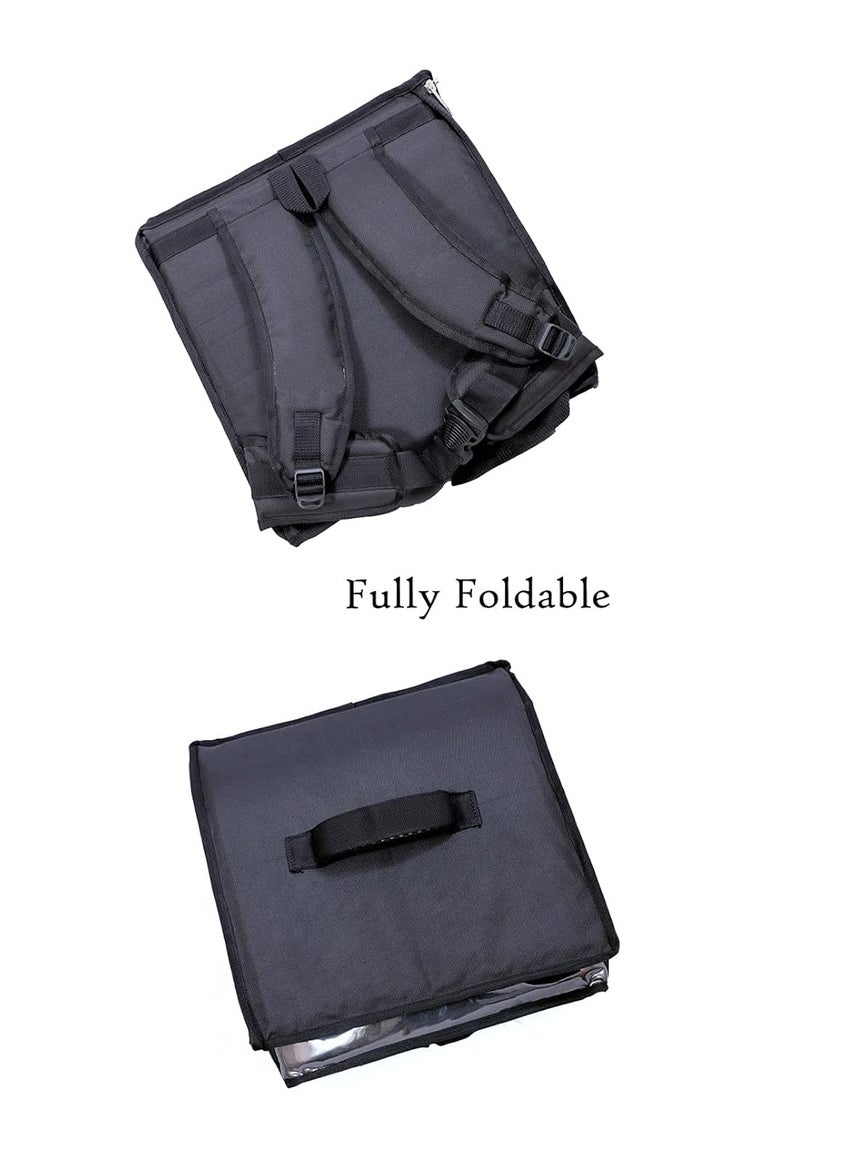 Ultrafine Ultrafine Affordable New Launch Medium Size Bike Pickup Single Compartment Insulated Thermal PizzaFoodMealThalisLunch Boxes Multipurpose Delivery Backpack Bag  - Image 2