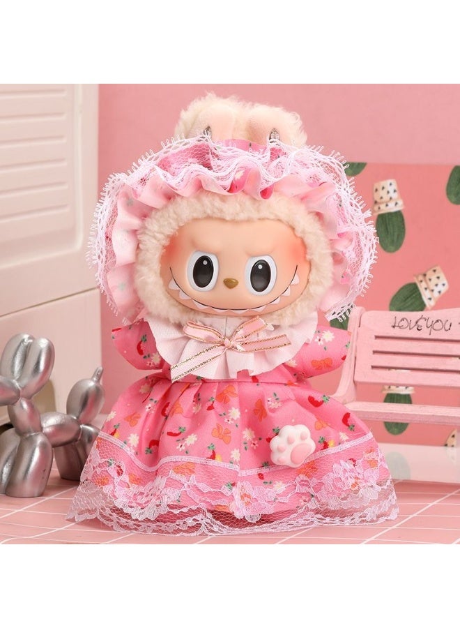 XFXINGFU Doll Clothes for Labubu- Clothes Outfit Set for 17cm labubu - Image 2