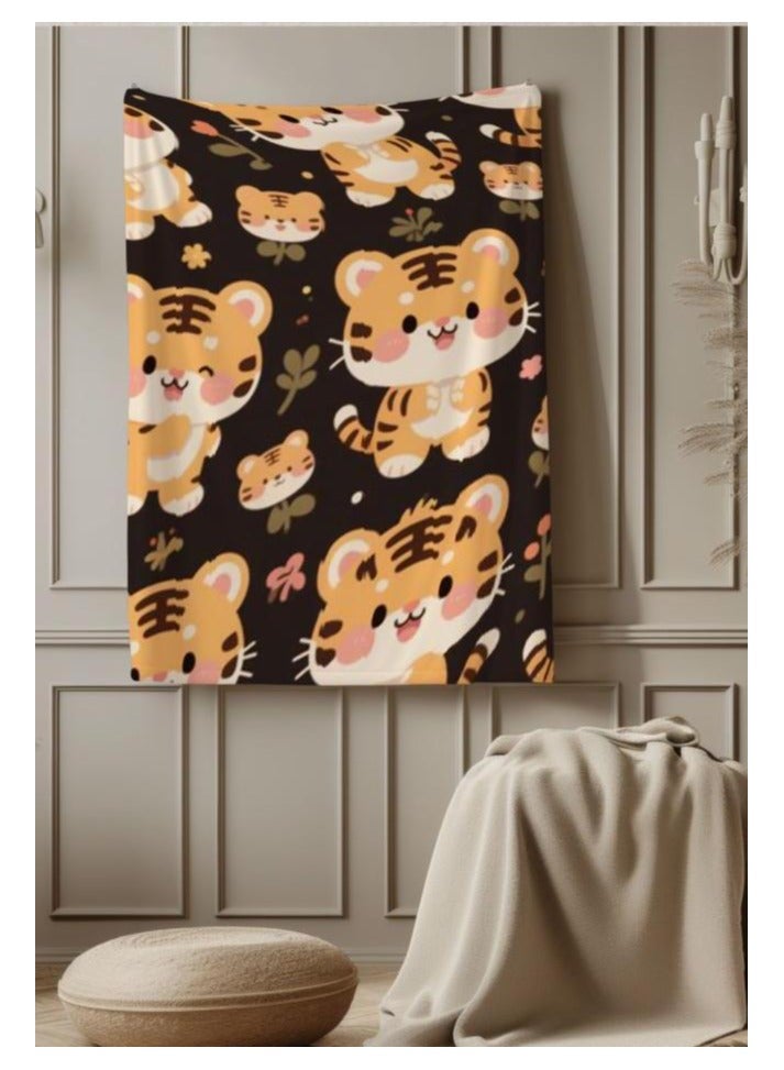 general Children's or student cartoon flannel thin blanket (warm and comfortable, suitable for sleep, games) 100cm*150cm - 453 - Image 3