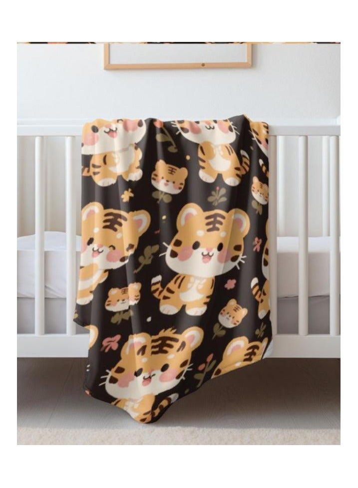 general Children's or student cartoon flannel thin blanket (warm and comfortable, suitable for sleep, games) 100cm*150cm - 453 - Image 4