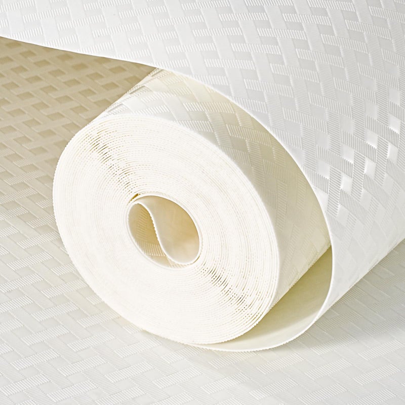GTJ Shelf and Drawer Liner for Kitchen Cabinet, Non-Adhesive 12in x 240in Waterproof Contact Paper Refrigerator Liners Thickened Durable EVA Material Non Slip Mat for Dresser Cupboard Pantry Protector - Image 1