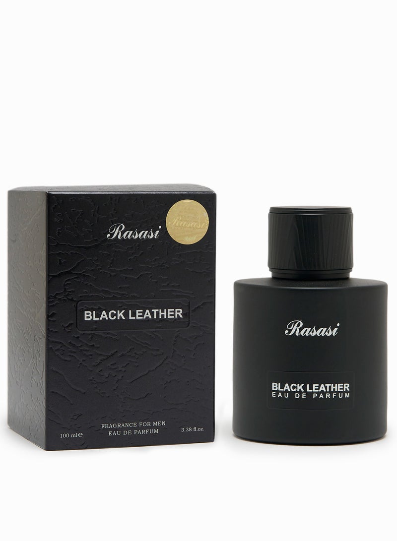 الرصاصي عطر رجال جلد أسود - Image 2