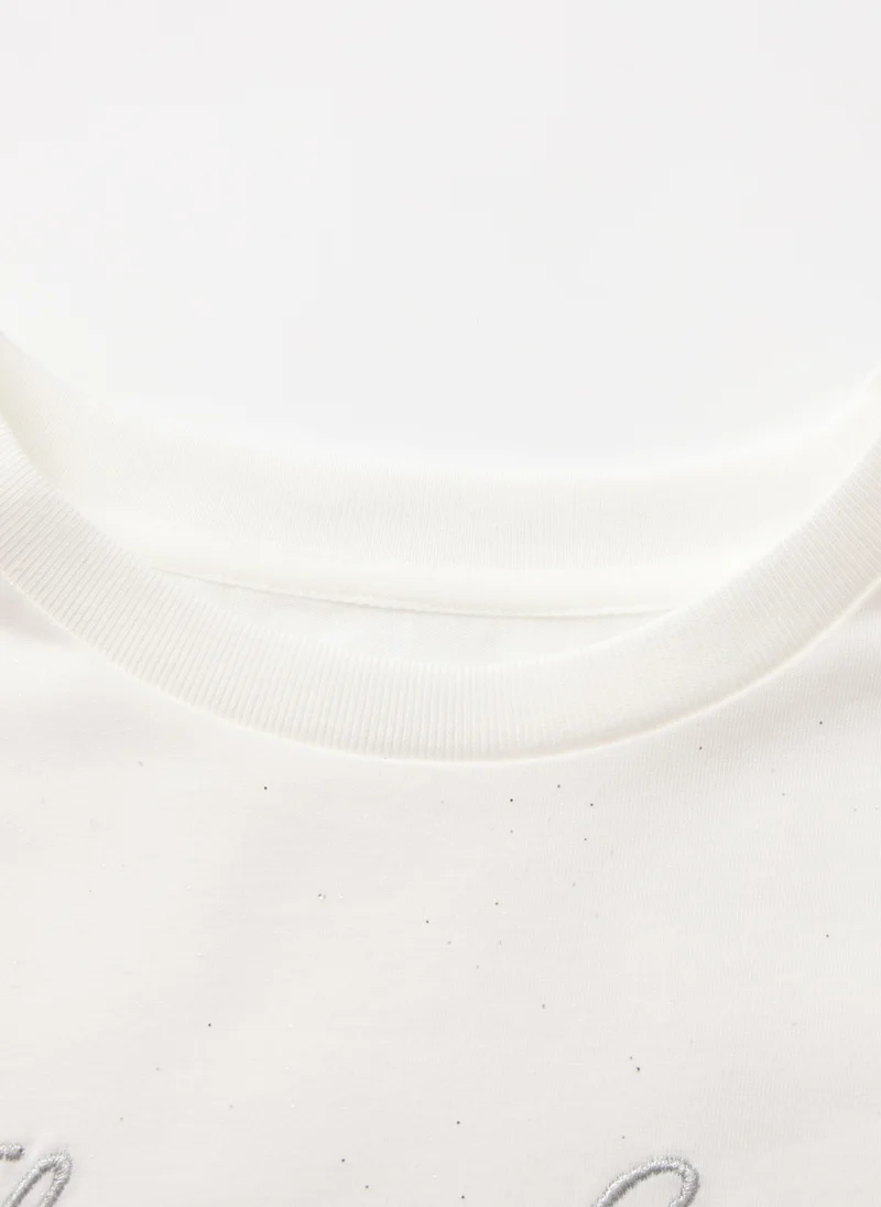 Balabala  Kids Girls Round v-neck short-sleeved T-shirt for Women | Best Price UAE