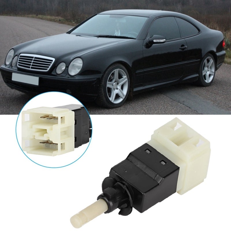 Brake Light Switch Replacement Part 0015456409 - Durable Plastic for Mercedes Benz W208 W163 W203 - Image 5