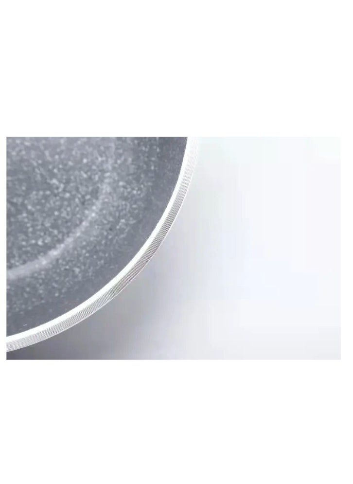 DESSINI 10-Piece Granite Cookware Set Grey  - Image 4