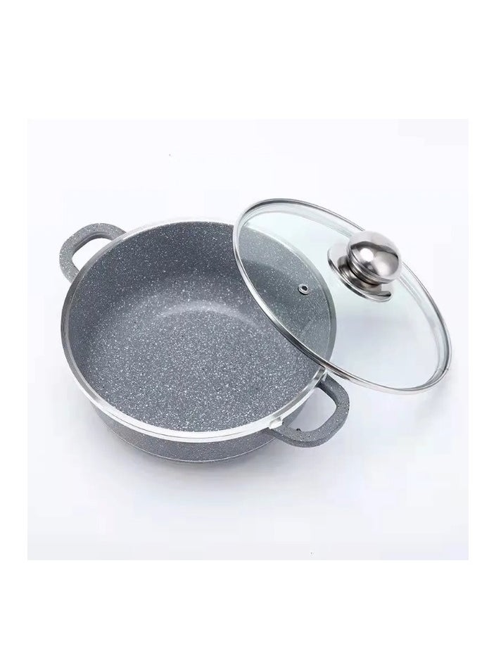 DESSINI 10-Piece Granite Cookware Set Grey  - Image 2