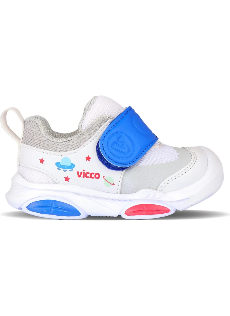 فيكو Onex Light Baby Boy White/Sax Blue Casual Shoes