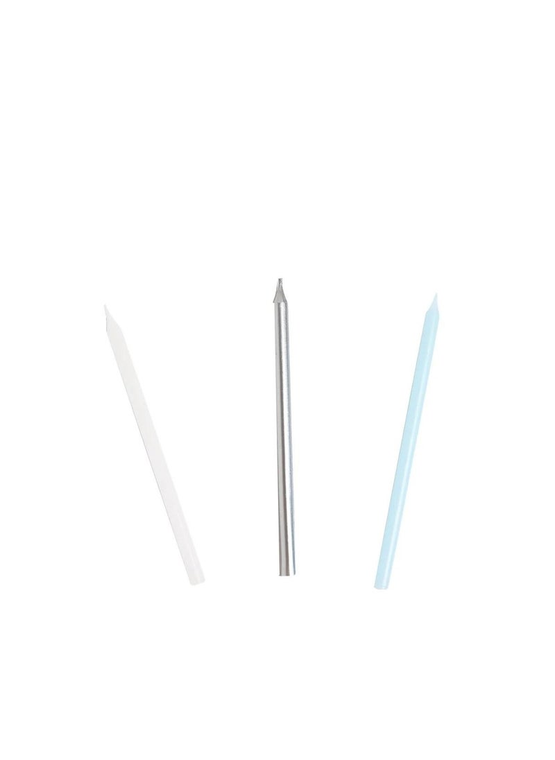 Talking Tables Blue Candles, 16 Pack  - Image 4