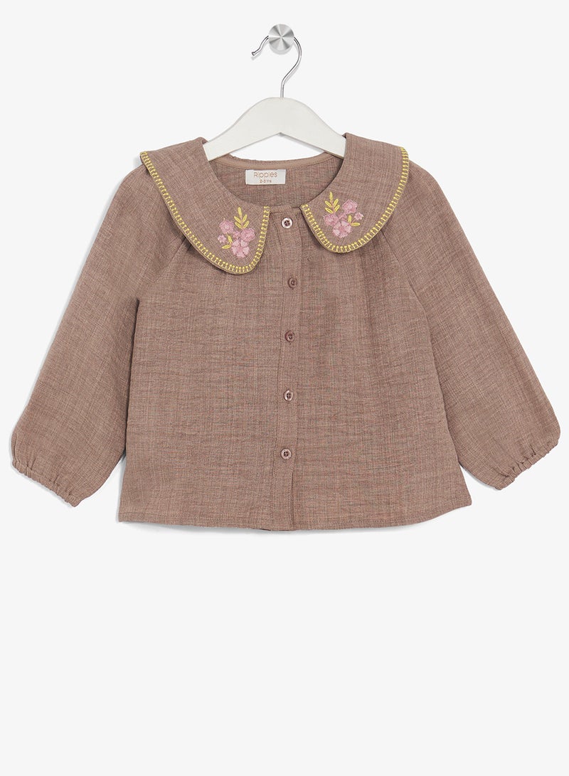 Ripples Girls 2Pcs Sets With Embroidery - Image 2