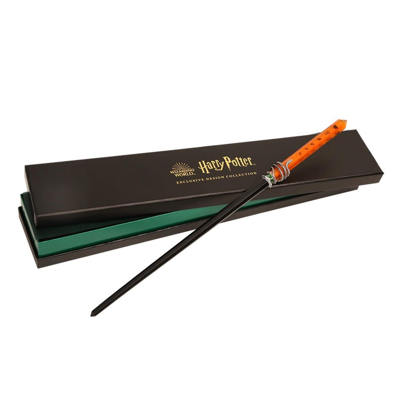 Harry Potter The Locket of Slytherin Wand 145 Collectible Wizard Wand Emerald Jewel Deluxe Display Box Inspired by Salazar Slytherin Ideal for Fans Collectors Not a Toy - Image 5