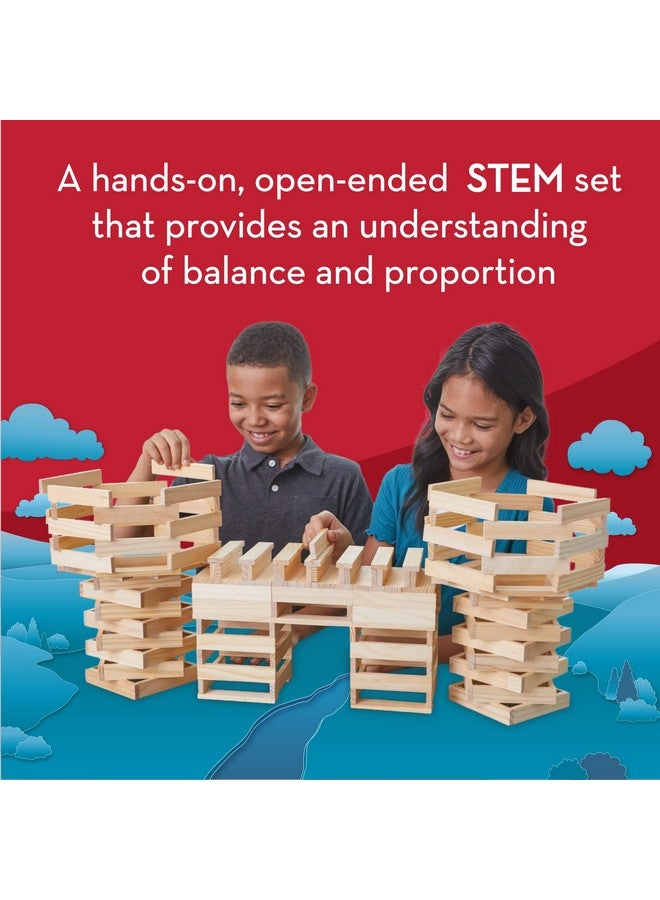 Mindware KEVA Structures 200 Wood Building Planks Set - Building Toy Includes 200 Wooden Blocks and Idea Book - Ages 5 and Up - Image 5