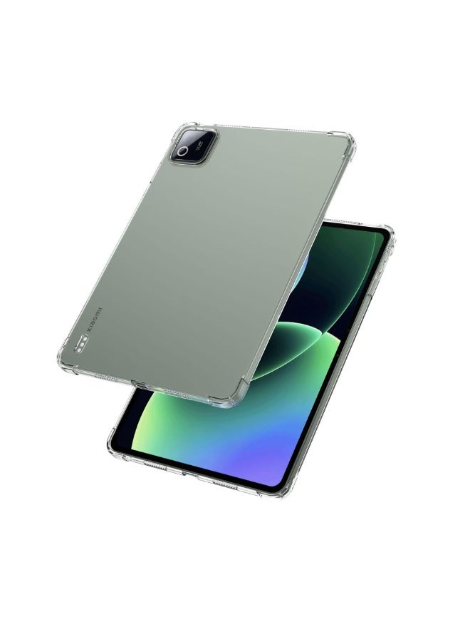 general Transparent Case Compatible with Xiaomi Pad 8 / Xiaomi Pad 8 Pro 11.2 Inch 2025 Tablet, Four Corner Airbag Clear Shell, Soft TPU Shockproof Protective Case - Image 2
