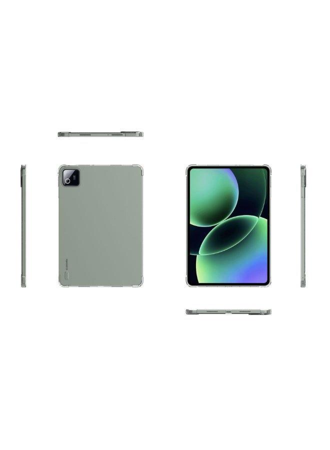 general Transparent Case Compatible with Xiaomi Pad 8 / Xiaomi Pad 8 Pro 11.2 Inch 2025 Tablet, Four Corner Airbag Clear Shell, Soft TPU Shockproof Protective Case - Image 4