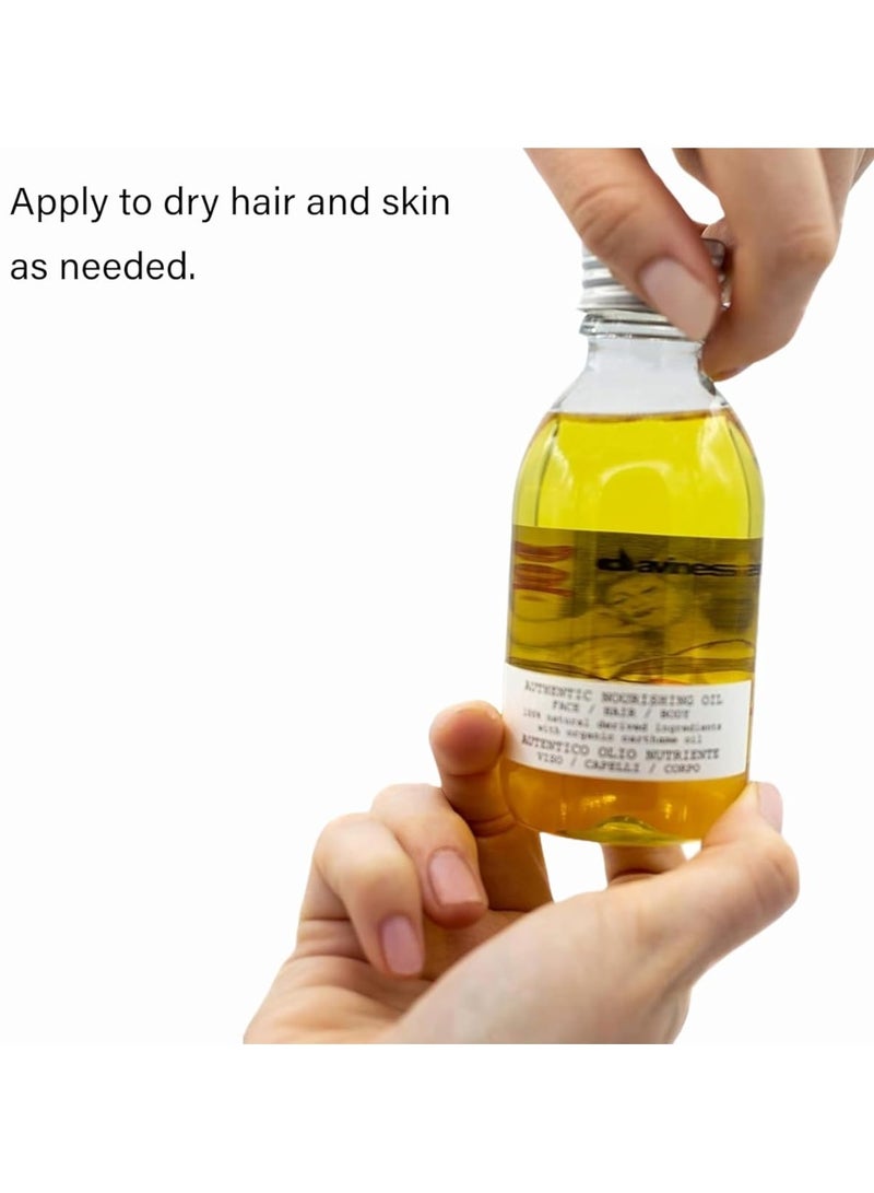 Davines Authentic Formulas Nourishing Oil for All Hair and Skin Types 140ml - Image 2