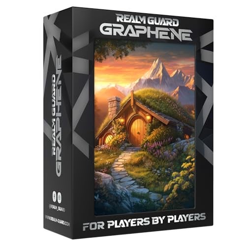 Realm Guard Graphene -100ct Textured Matte TCG/MTG Art Sleeves (Hobbit Tranquility) - Image 2