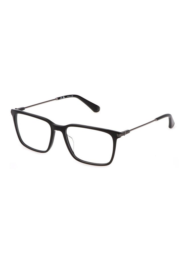 POLICE - Men's Square Eyeglasses - VPLG77 0700 53 - Lens Size: 53 Mm - Image 1