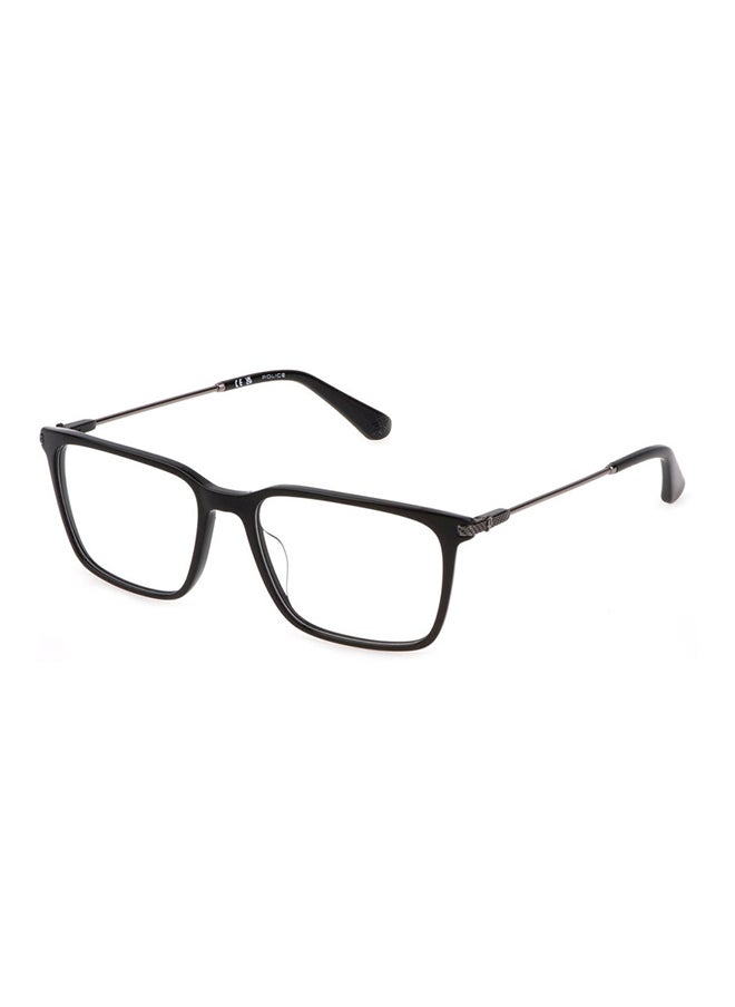 POLICE - Men's Square Eyeglasses - VPLG77 0700 53 - Lens Size: 53 Mm - Image 1