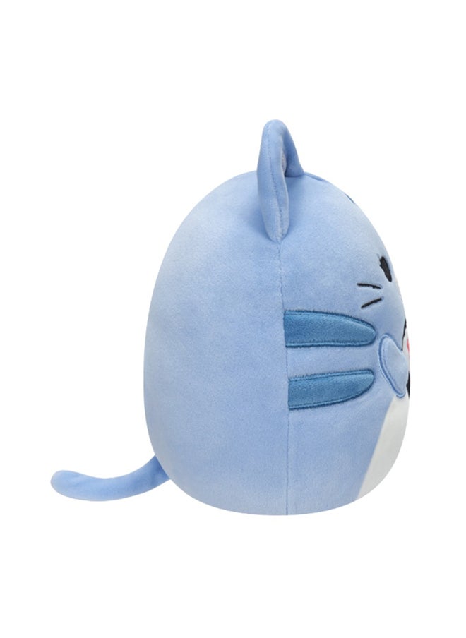 Squishmallows 7.5 inch Carizma the Tabby Cat , Officially Licensed Kellytoy Plush Toy, Colorful Soft Toy, Gift for Kids, Girls & Boys Washable Squishy Stuff Toy Multicolor All Age  - Image 3