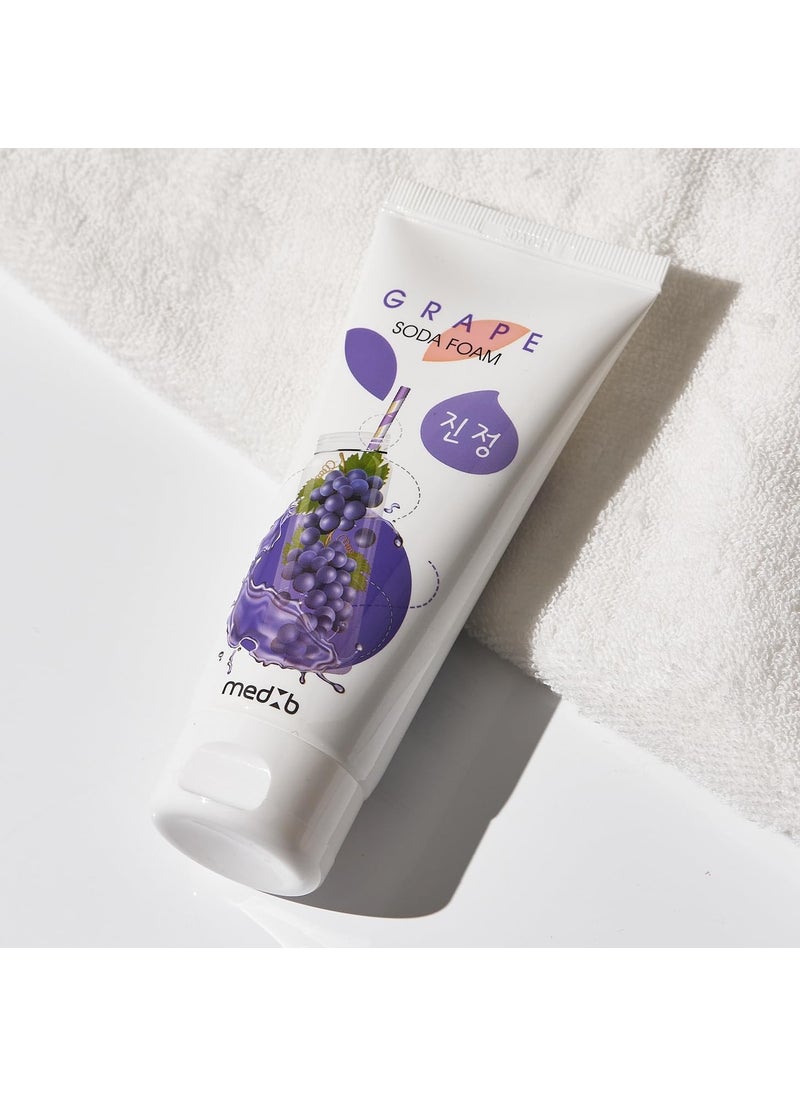 MED B Medb Grape Soda Foam Cleanser Scented Facial Foam Cleanser 100 ml 