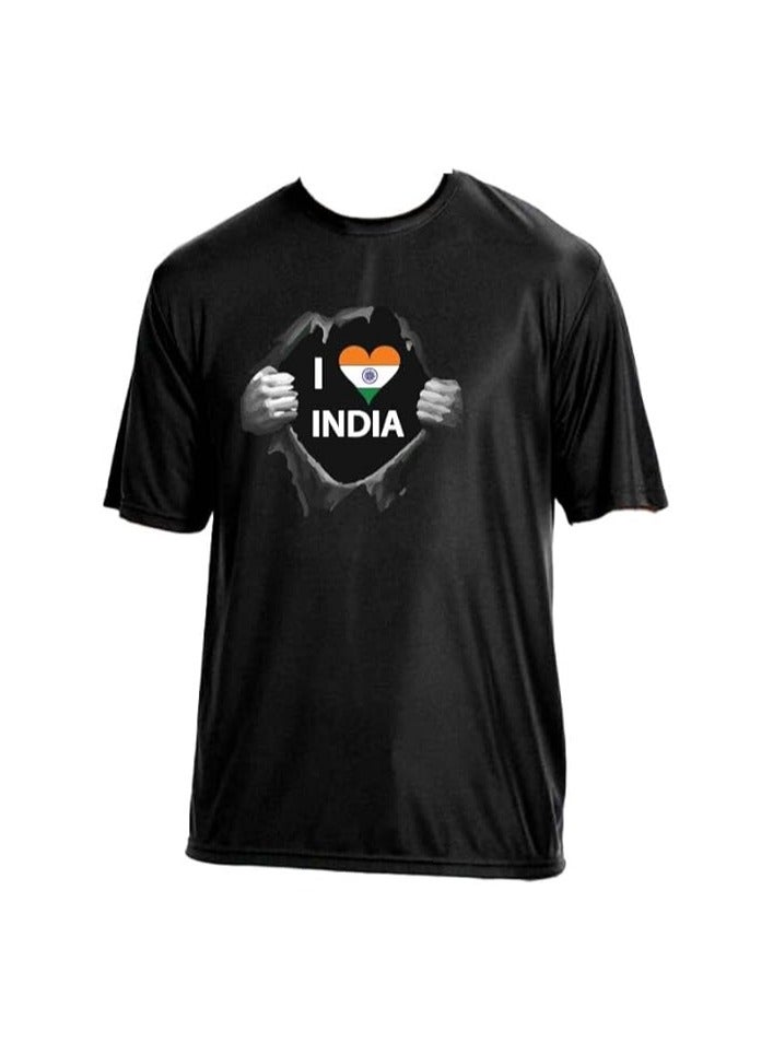 India Unisex Sports Jersey-T-shirt-Perfect For Indian Cricket Fans And Cricket Lovers-Ideal For Matches - Image 4