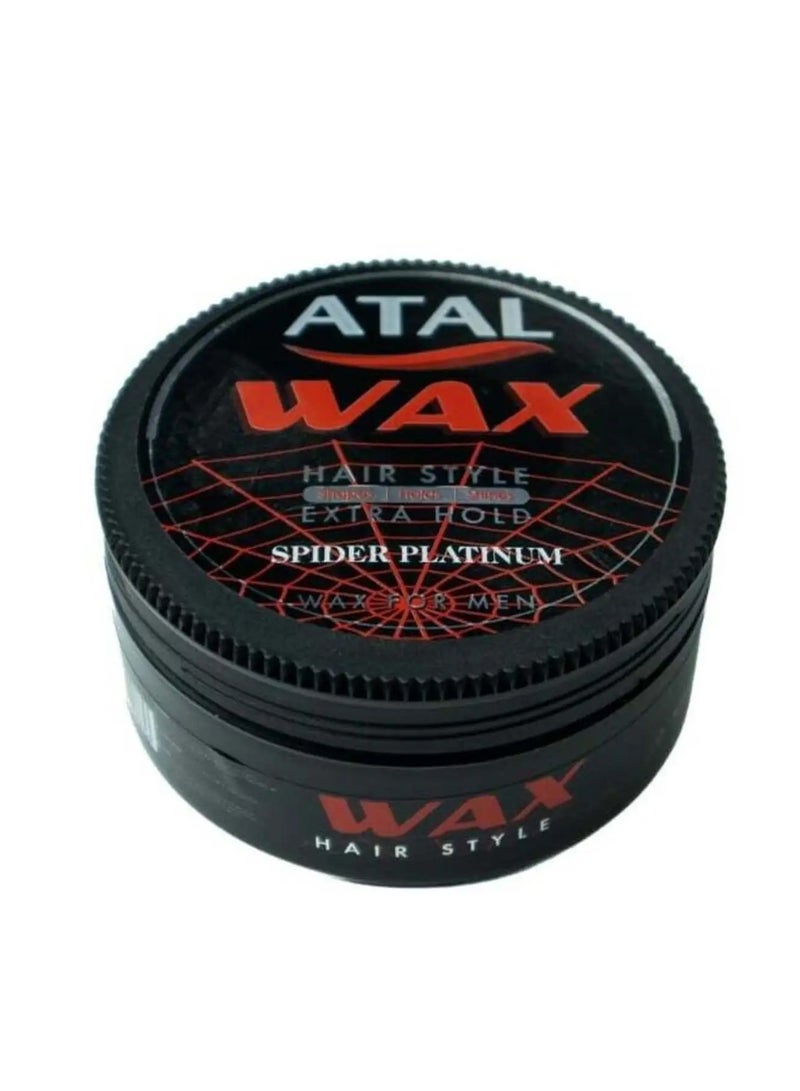 ATAL Extra Hold Spider Platinum Hair Styling Wax 150ml