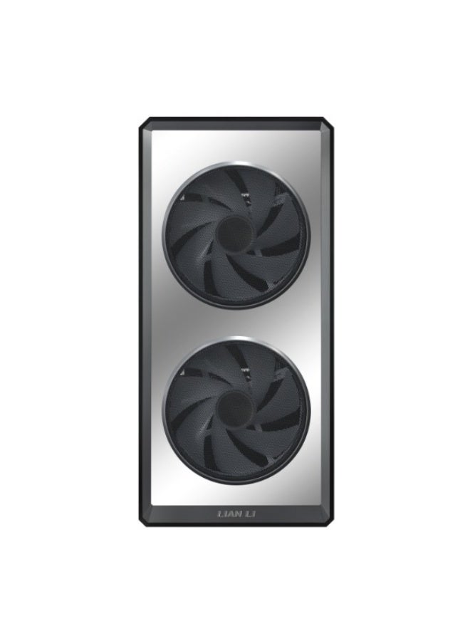 LIAN LI LANCOOL 217 INF Mid-Tower PC Case – High Airflow, Infinity Mirror RGB Front, Tempered Glass Side Panel, Supports GPU up to 380mm & CPU Cooler up to 180mm, 2x 170mm Front + 140mm Rear Fans, Advanced Cable Management, HDD/SSD Storage Compatible, Black | G99.LAN217INFX.00 - Image 3