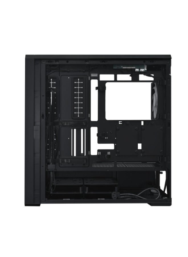 LIAN LI LANCOOL 217 INF Mid-Tower PC Case – High Airflow, Infinity Mirror RGB Front, Tempered Glass Side Panel, Supports GPU up to 380mm & CPU Cooler up to 180mm, 2x 170mm Front + 140mm Rear Fans, Advanced Cable Management, HDD/SSD Storage Compatible, Black | G99.LAN217INFX.00 - Image 4