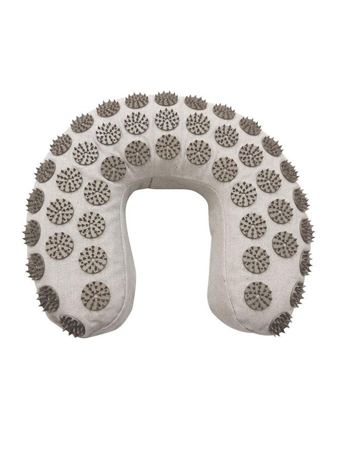 Loquat U-Shape Acupressure Pillow Massage Pillow Pad - Image 1