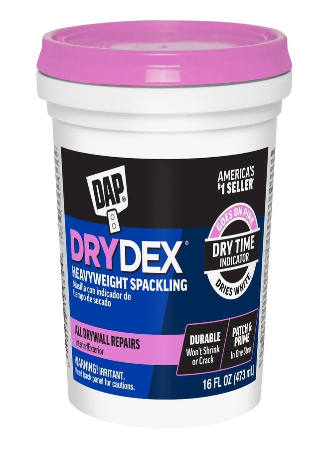 DAP DryDex Dry Time Indicator Spackling, Pink/White, 16 Oz (7079812348) - Image 1