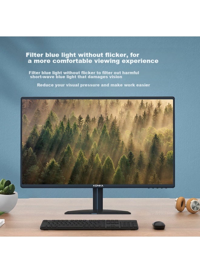 Konka 19.5-inch Monitor, Fast Response Without Delay, Wall-mountable Color Calibration, Vga, Office And Surveillance Lcd Computer Display, Km2016 - Image 2