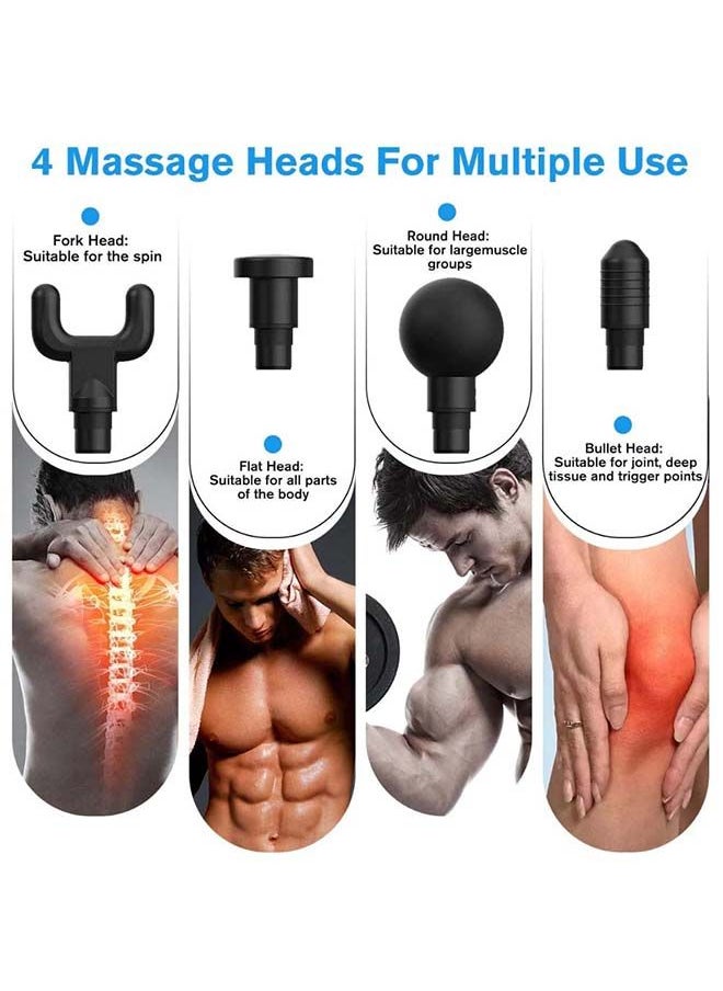 HTC - Deep Tissue Muscle Electric Massage Gun - Image 1