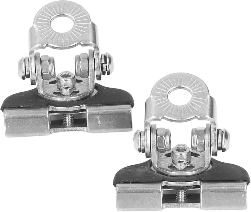 Adjustable 304 Stainless Steel LED Light Bar Mounting Bracket No Drilling Antislip Clamp with Rubber Pads - Image 3