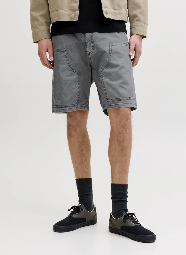 JACK & JONES 5-Pocket Baggy Fit Painter shorts