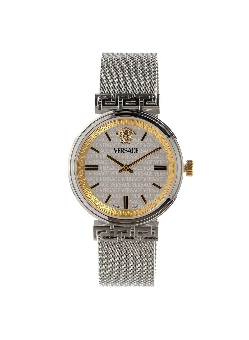 VERSACE Mythos Quartz White Dial Watch