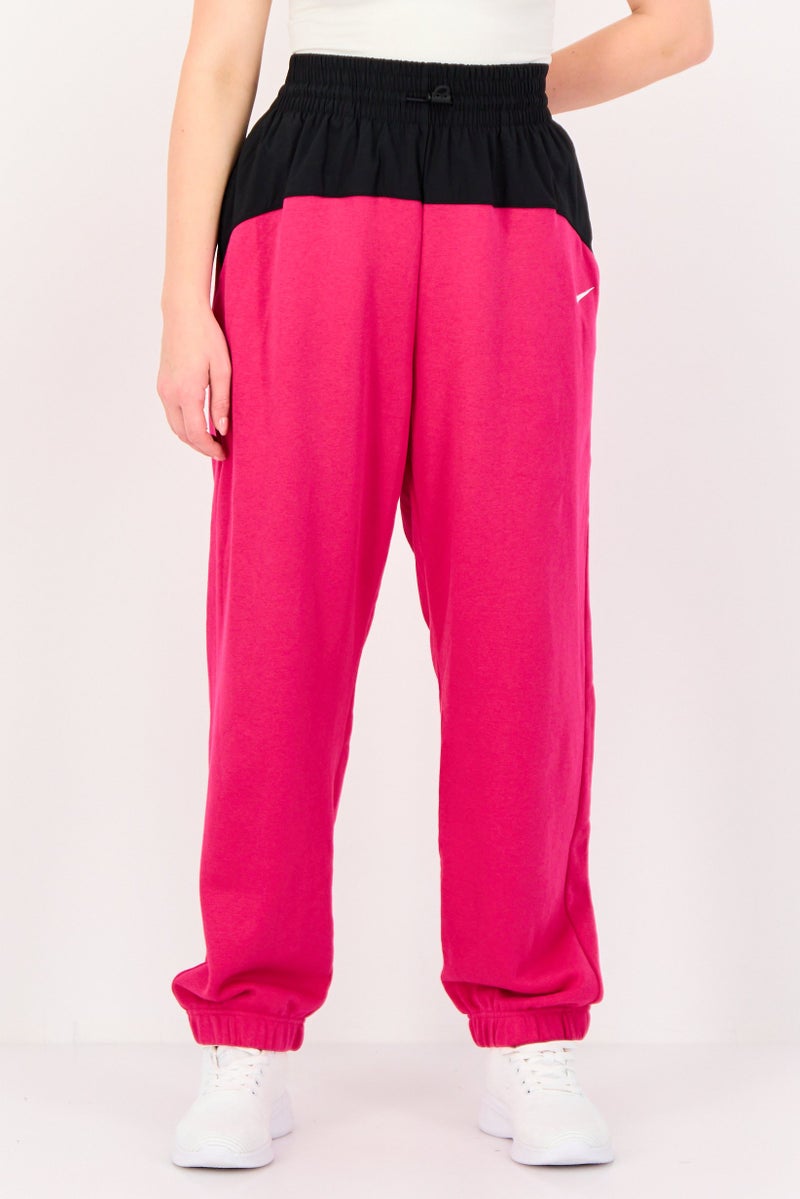 Nike Women Oversized Fit Outdoor Sweatpants, Pink - Image 1