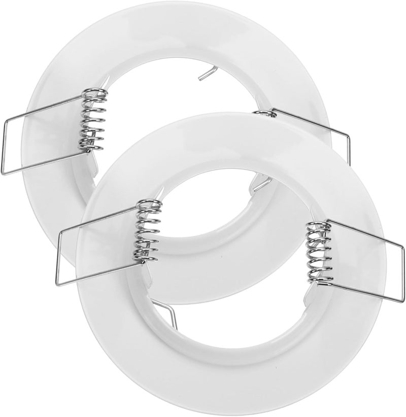 Dispersed regional warehouses NUOBESTY 2pcs GU10 Recessed Lighting Trim Covers 50mm Opening White Trim Cover for LED Recessed Lighting Compatible MR16 Bulbs Easy Installation Global versatile design Remote village delivery cover Multi-goal comprehensive design Diverse requirement fit Multi usage Budget global standard quality Multi-category warehouse equip Dense material Nationwide courier network User feedback upgraded quality Year round in stock Sufficient order stock Regular scheduled transit Fixed delivery schedule Flexible purchase choices Gulf climate fit Most item matching trendy design Rack friendly Wide range compatible material All user friendly build Intra-city fast distribution KSA local stock Regulated warehouse storage Daily repeated use trusted quality - Image 1