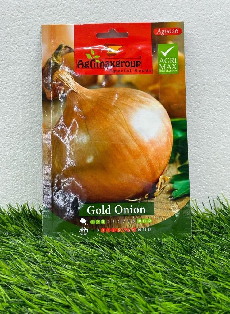 Agrimax Gold Onion Premium Quality Seeds by Agrimaxgroup® - Image 1