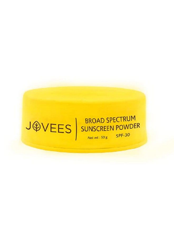 Jovees Broad Spectrum Sunscreen Powder With Spf 30 ; Prevents Sunburns Skin Damage & Uneven Skin Tone ; Natural Mineral Based Ingredients - Image 2