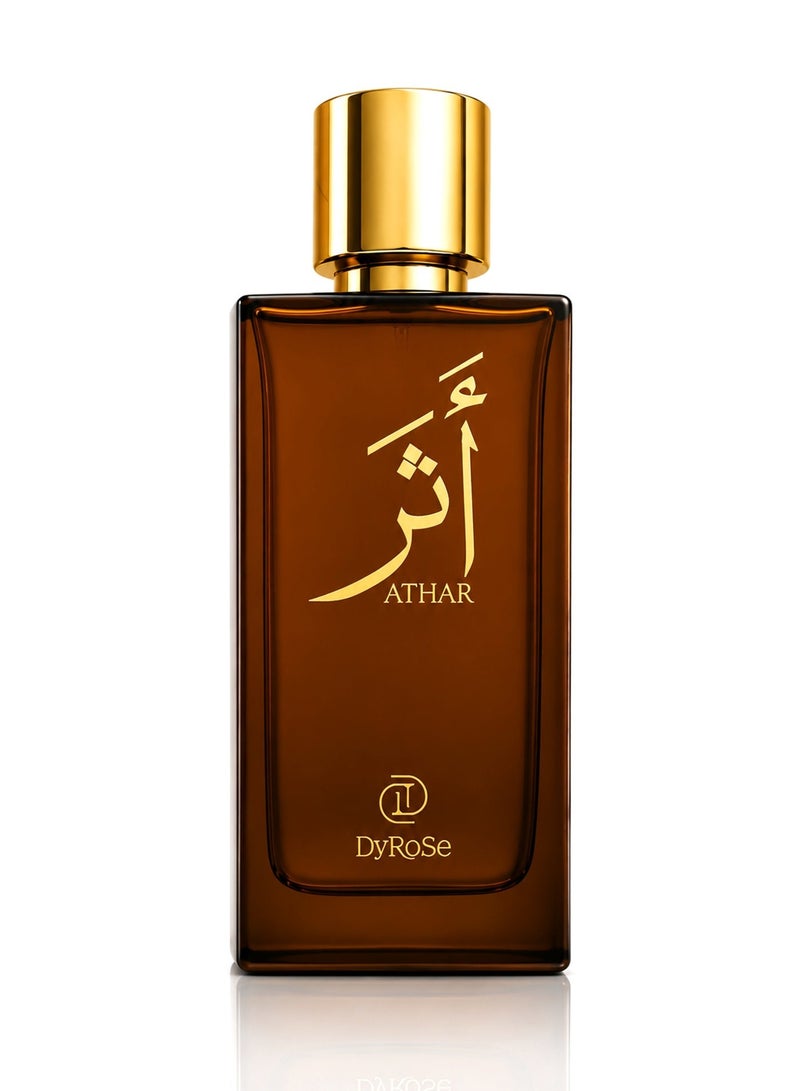 Dyrose Athar Eau De Perfume 100ml | Luxury Men's Citrus Woody Perfume with Amber & Patchouli | Long Lasting Signature Fragrance - Image 3