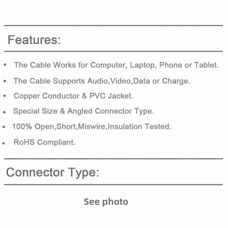 Tobo USB C to USB Type C Cable, USB C to USB Type C Cable High Speed Durable Plug and Play 10Gbps for Laptops (TD-1035TC) - Image 4