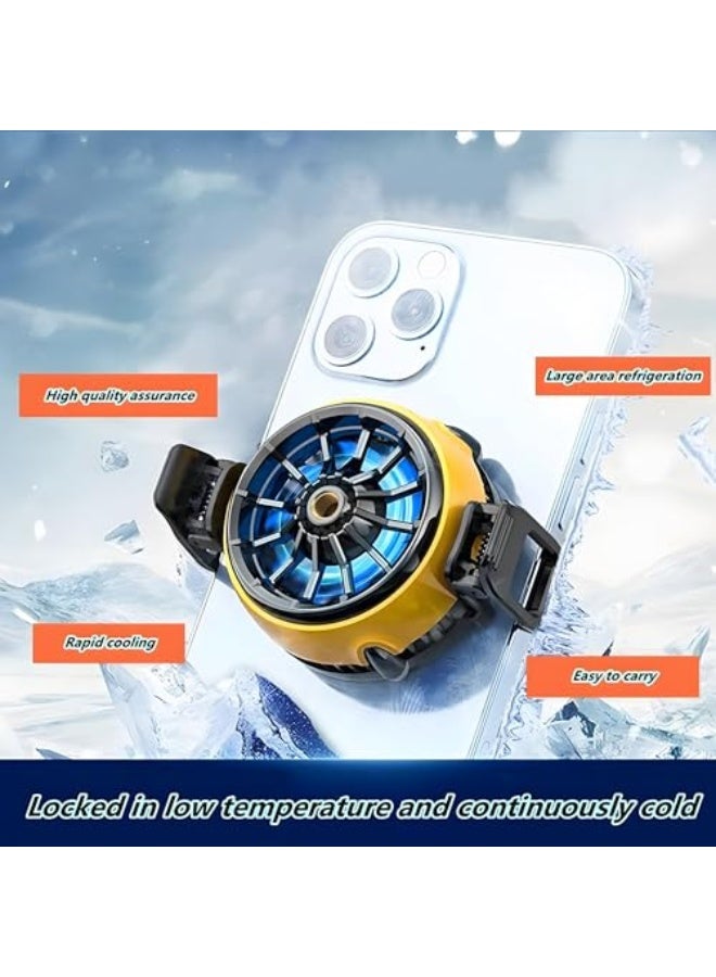 Mobile cooler from Gooz Mobile with semi-conductive cooling chip Portable fan for smartphones for mobile gaming, live streaming, and outdoor vlogging - Image 4