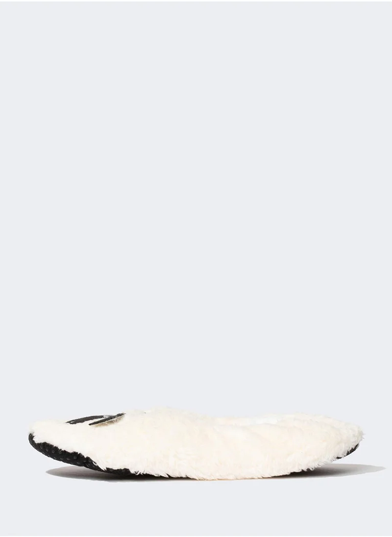 ديفاكتو Lamb-Themed Plush Slippers