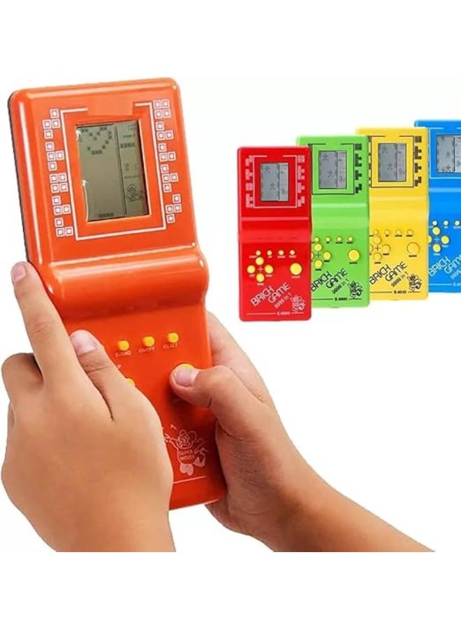 بريك جهاز ألعاب الطوب الكلاسيكي Brick Game 9999 in 1 – لعبة الأتاري اليدوية الأصلية – تصميم محمول وشاشة LCD – سناك ترفيهي لكل الأوقات - Image 4