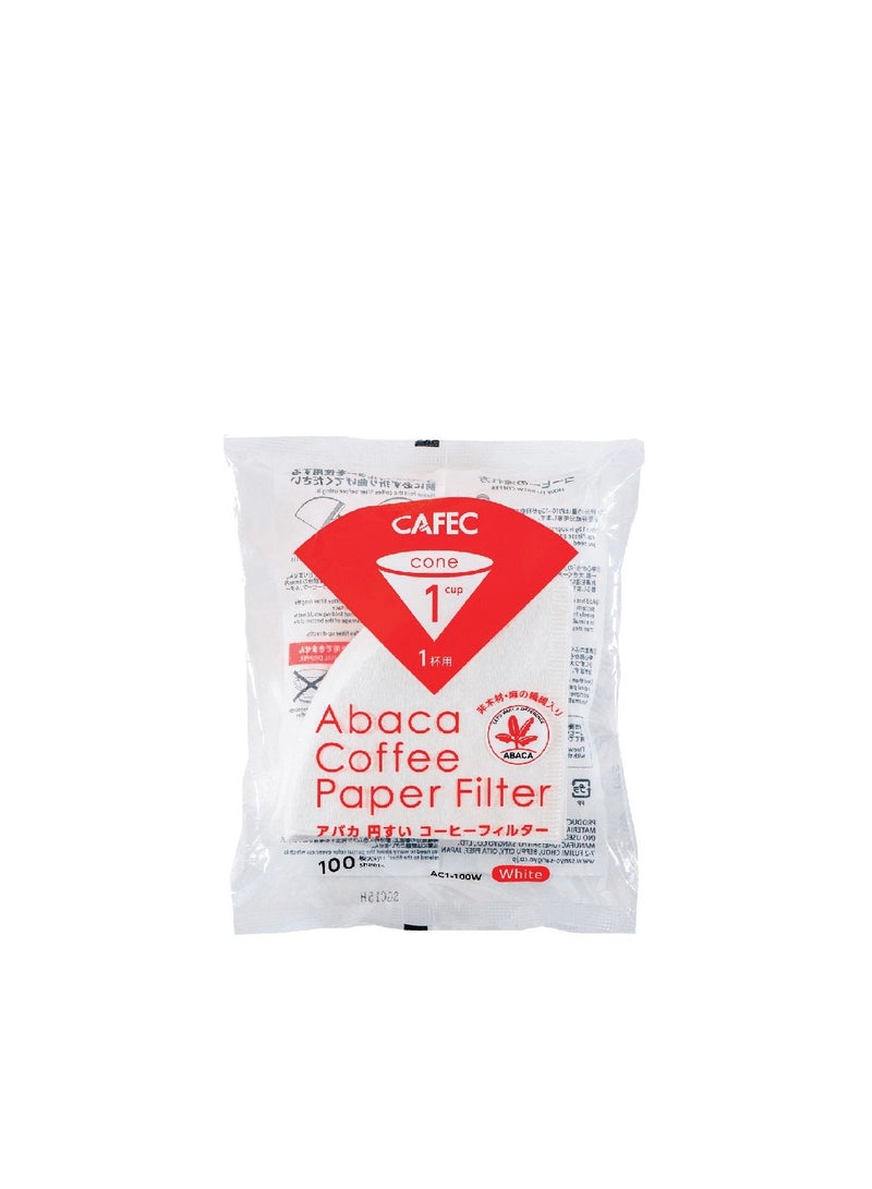 Cafec filter Paper V60 Filter 01 Coffee Filter for Pour Over Dripper brewing - Image 2