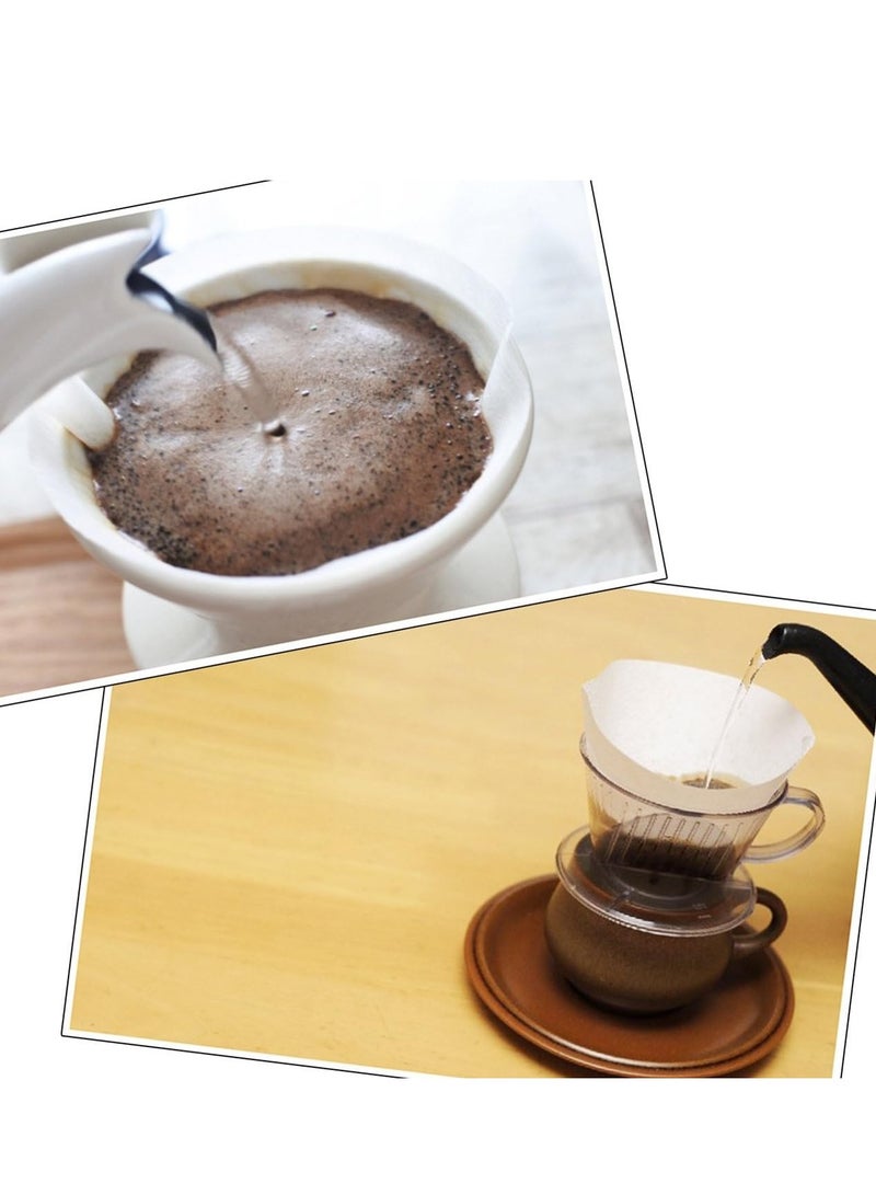 Cafec filter Paper V60 Filter 01 Coffee Filter for Pour Over Dripper brewing - Image 3