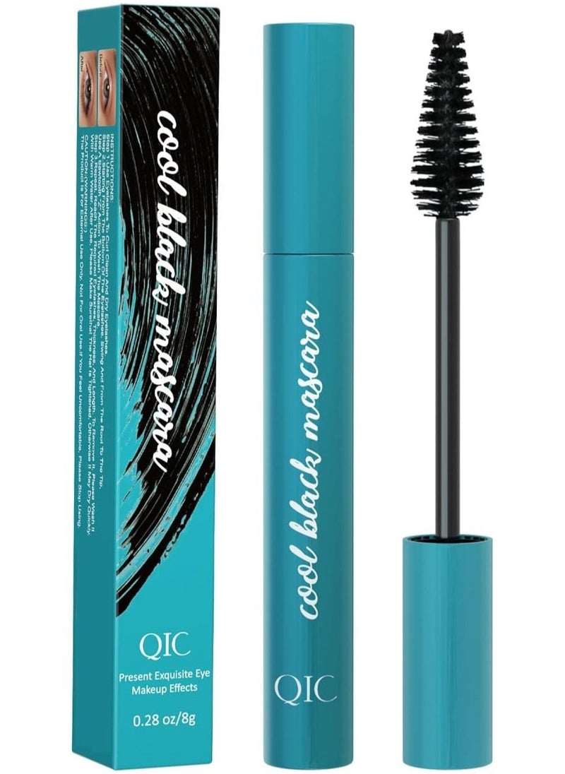 Cool Black Mascara Vegan Mascara Fiber Mascara Best Volumizing Mascara for Long Lashes Liquid Lash Extension Mascara Waterproof Sweat Resistant 24-Hour Non-Stick Effect - pzsku/ZABF279B98EC6B973B9C8Z/45/_/1692348517/06aca4ed-db88-4e0c-ba85-4bb180f25919